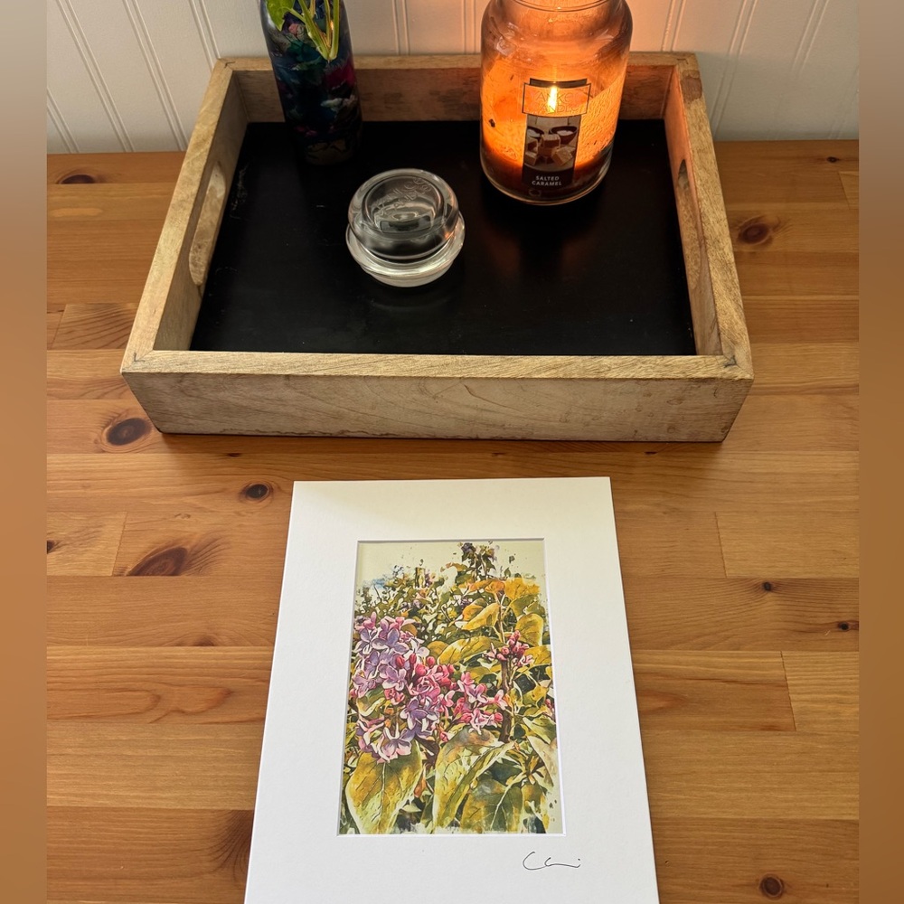 New Original Signed Photography Floral